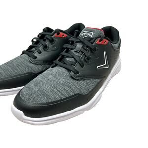 Callaway Coronado V3 SL Men's Size 9.5 Golf Shoes Black/Gray/Red